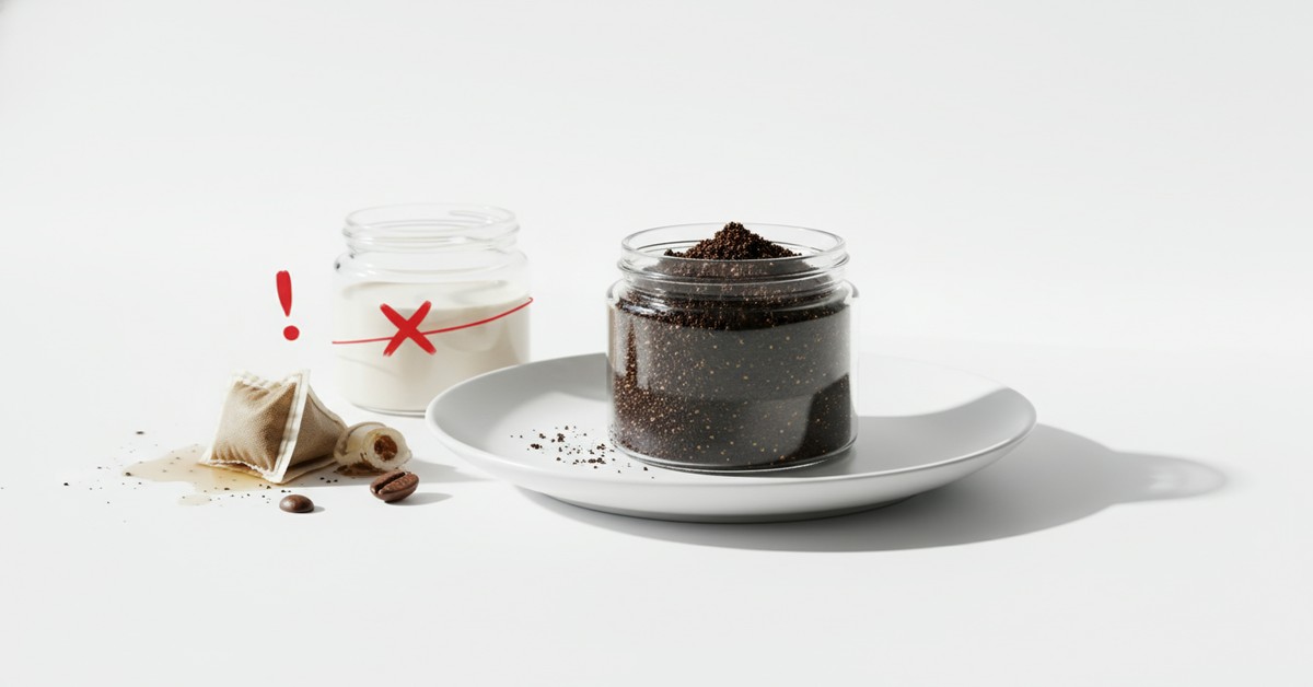 The Clever Reason Smart People Use Coffee Grounds For Glowing Skin