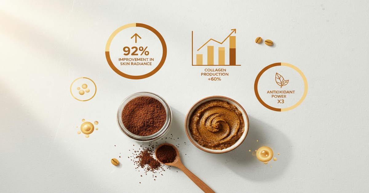 The Hidden Potential of Coffee Grounds for Enhanced Skin Radiance