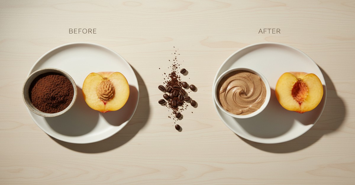 Why Smart Skincare Includes Coffee Grounds