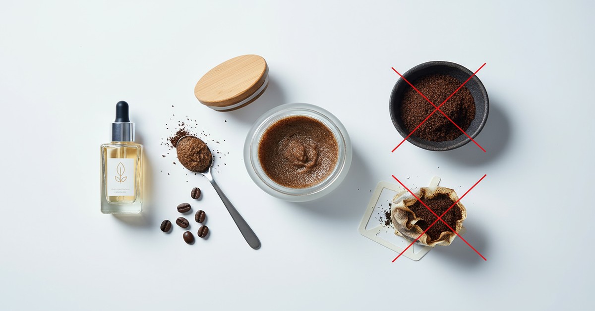 The Ingenious Way Coffee Grounds Promote Skin Radiance