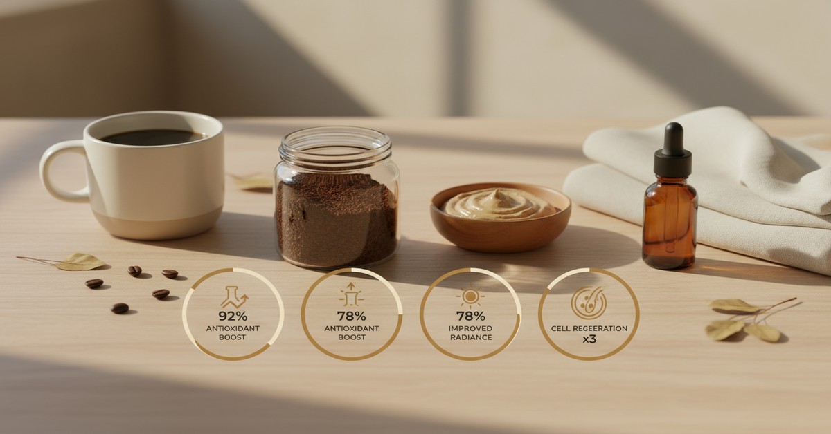Understanding Coffee Grounds' Benefits for Radiant Skin